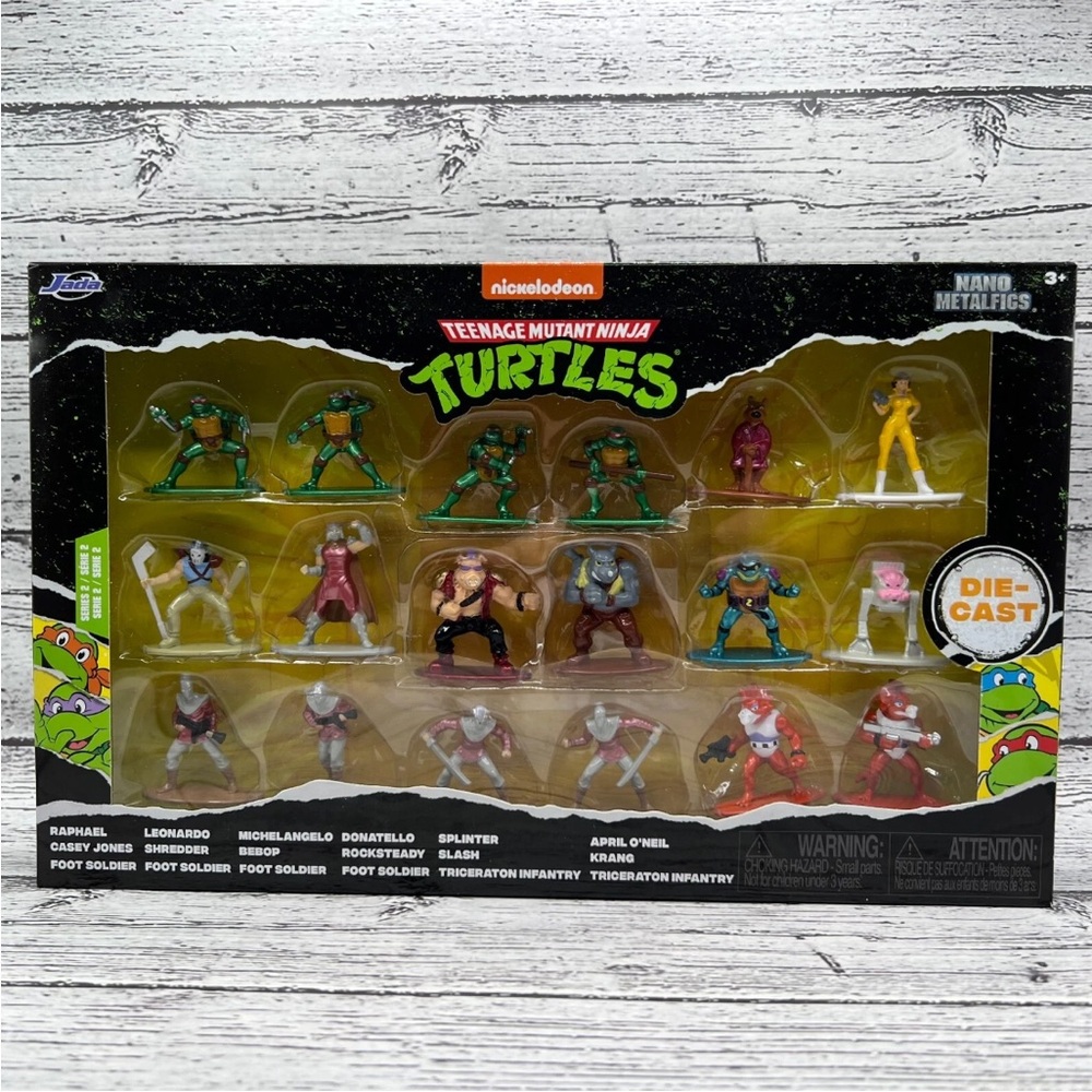 Nickelodeon Teenage Mutant Ninja Turtles Die-Cast Figure Set